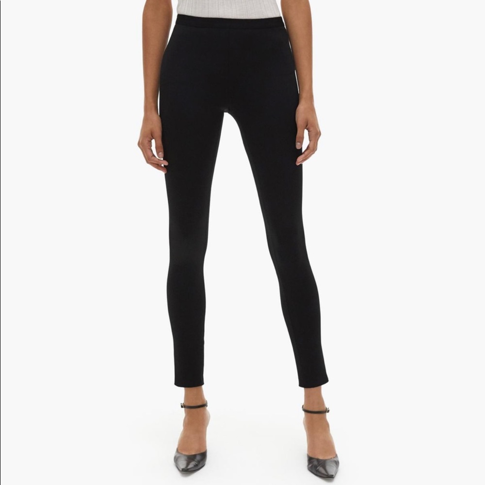 NWT Helmet Lang Scuba Leggings Black